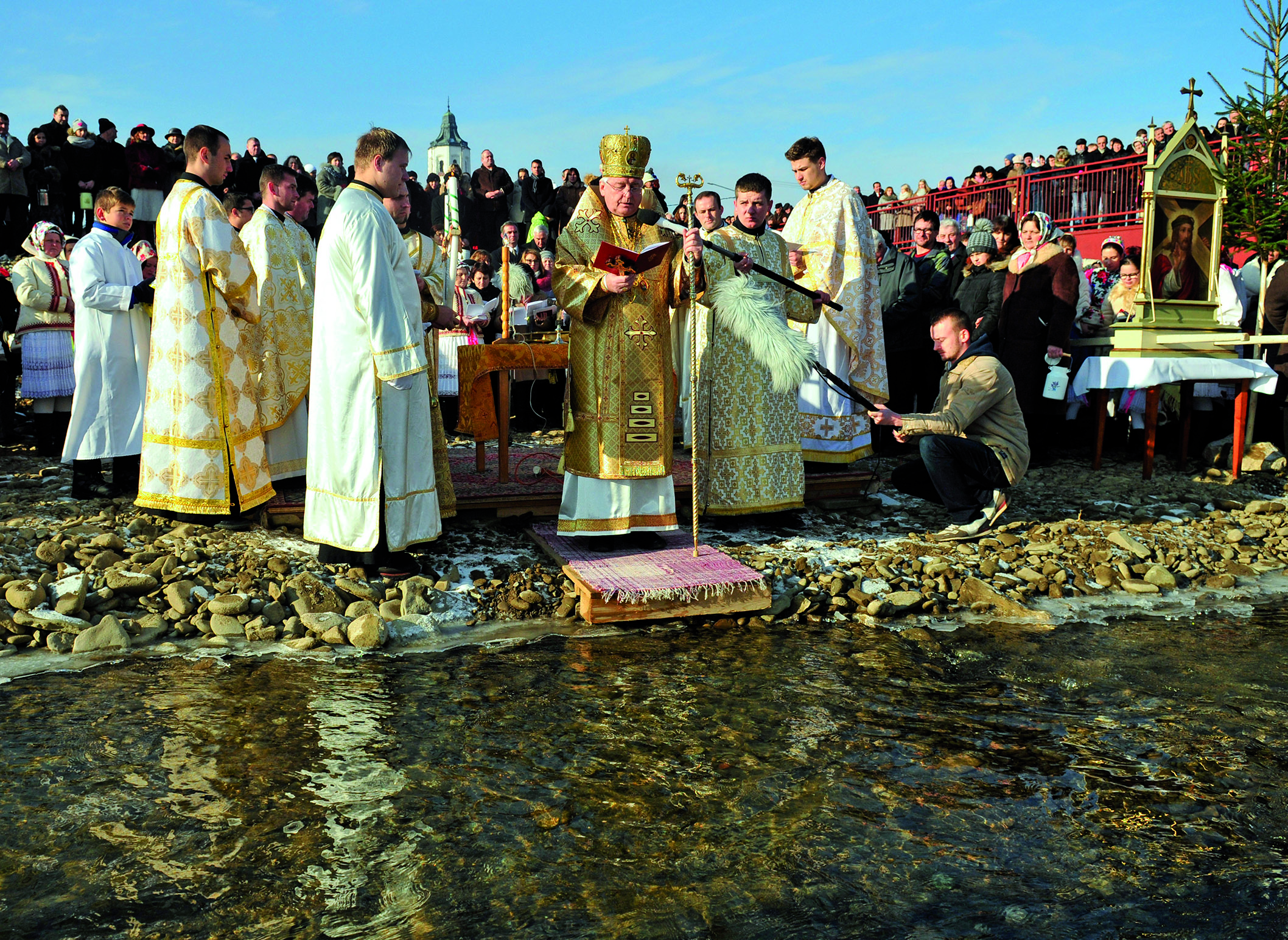 Bohozjavenie a veľké svätenie vody v Jakubanoch a v Prešove