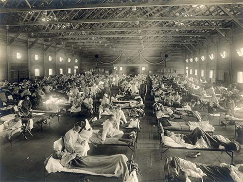 Španielska chrípka ako „duch strachu“