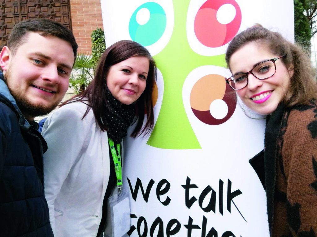 S mladými z Česka na pred-synodálnom stretnutí v Ríme v marci 2018